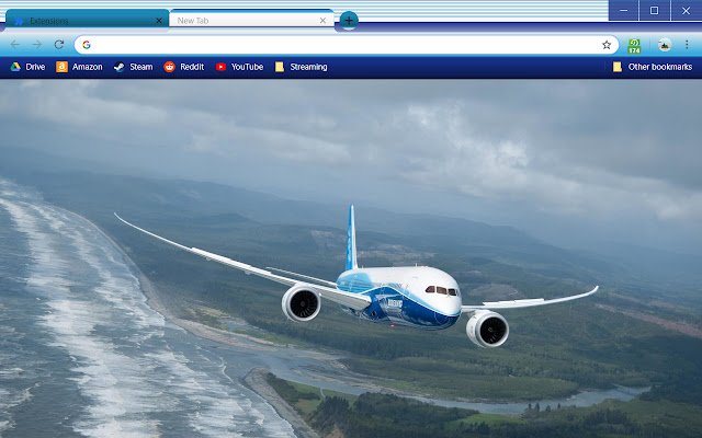 Boeing 787 House Livery  from Chrome web store to be run with OffiDocs Chromium online