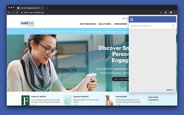 Bold360  from Chrome web store to be run with OffiDocs Chromium online