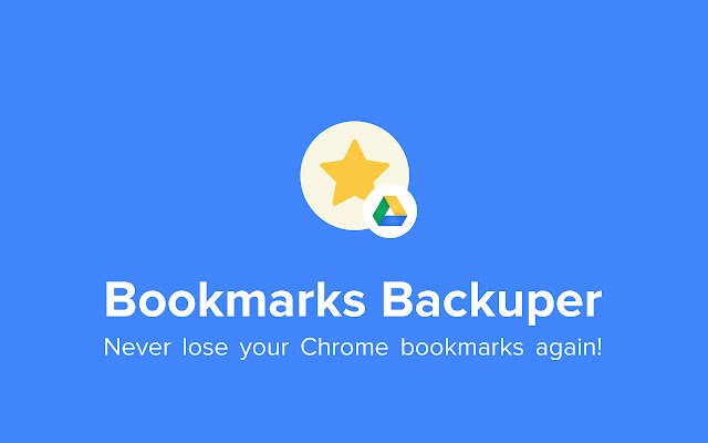 Bookmarks Backuper  from Chrome web store to be run with OffiDocs Chromium online