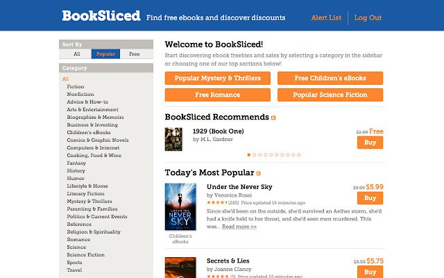 BookSliced  from Chrome web store to be run with OffiDocs Chromium online