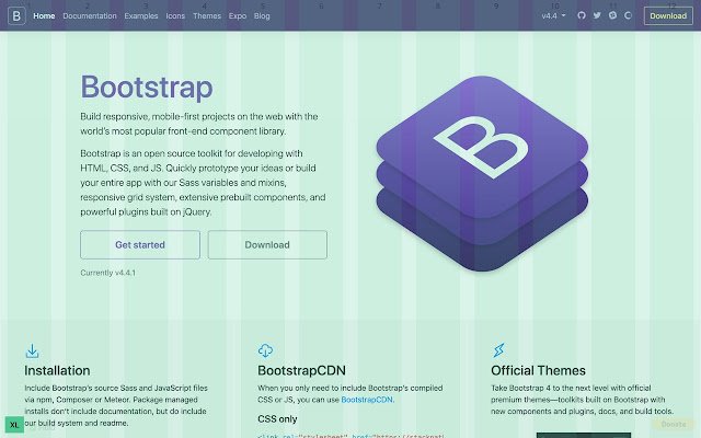 Bootstrap Grid Overlay  from Chrome web store to be run with OffiDocs Chromium online