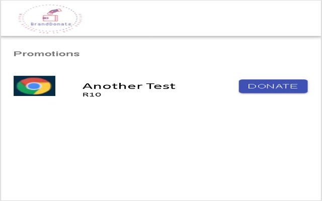 Brands Donate  from Chrome web store to be run with OffiDocs Chromium online
