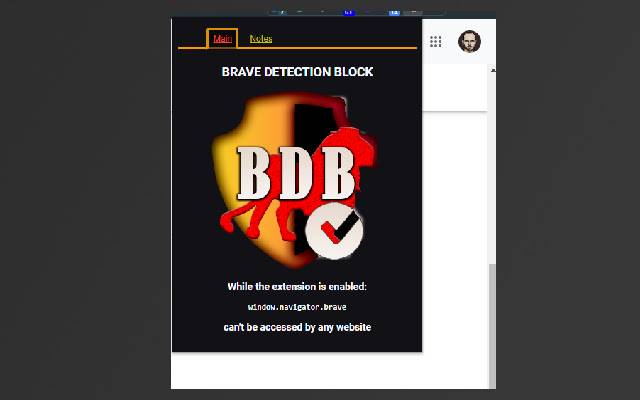 Brave Detection Block  from Chrome web store to be run with OffiDocs Chromium online