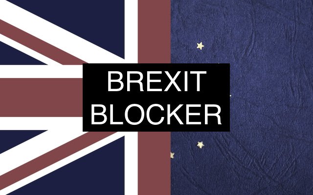 Brexit Blocker  from Chrome web store to be run with OffiDocs Chromium online