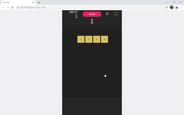 Brick Breaker Puzzle Game  from Chrome web store to be run with OffiDocs Chromium online