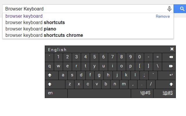 Browser Keyboard (Perfect for kiosk)  from Chrome web store to be run with OffiDocs Chromium online