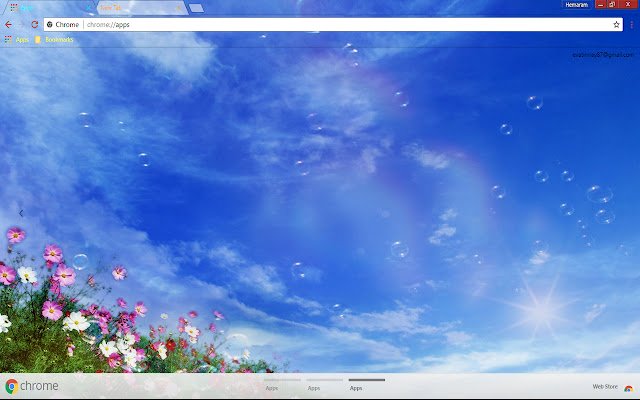 Bubble Cloud Flower Nature Sky  from Chrome web store to be run with OffiDocs Chromium online