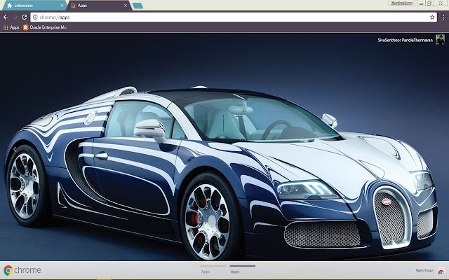 Bugatti Super Sports car Racing Racers uit de Chrome-webwinkel kunnen online worden uitgevoerd met OffiDocs Chromium