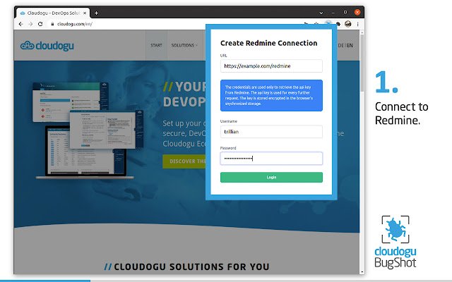 BugShot  from Chrome web store to be run with OffiDocs Chromium online