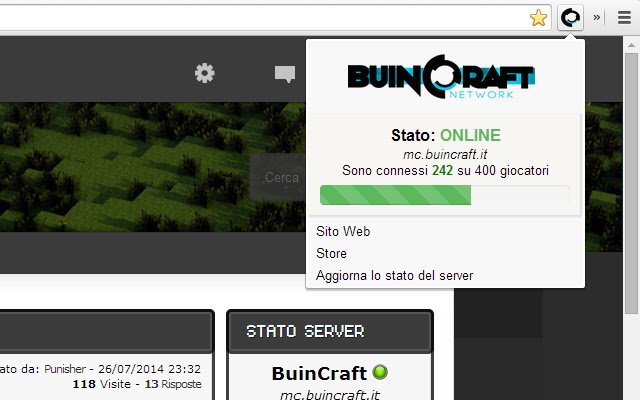 BuinCraft  from Chrome web store to be run with OffiDocs Chromium online