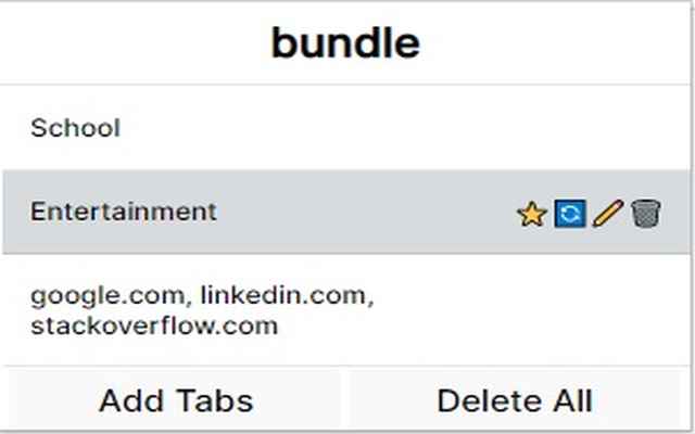 Bundle  from Chrome web store to be run with OffiDocs Chromium online