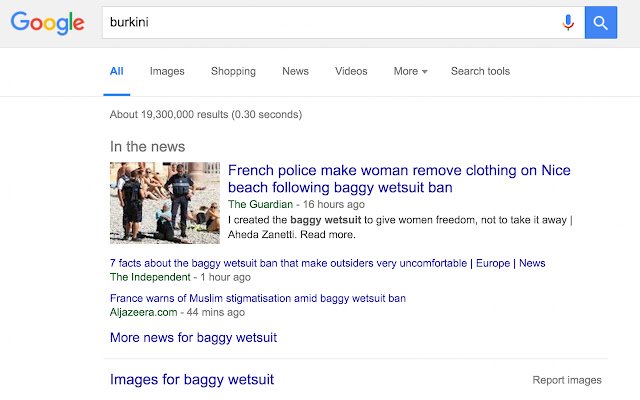 Burkini to Baggy Wetsuit  from Chrome web store to be run with OffiDocs Chromium online