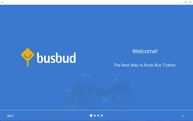 Busbud  from Chrome web store to be run with OffiDocs Chromium online