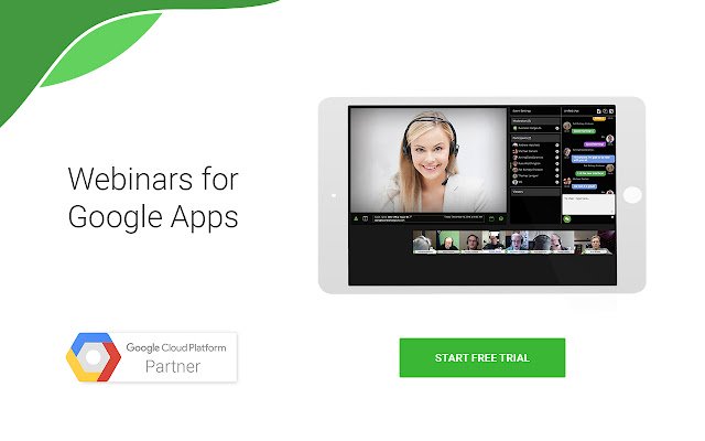 Business Hangouts  from Chrome web store to be run with OffiDocs Chromium online