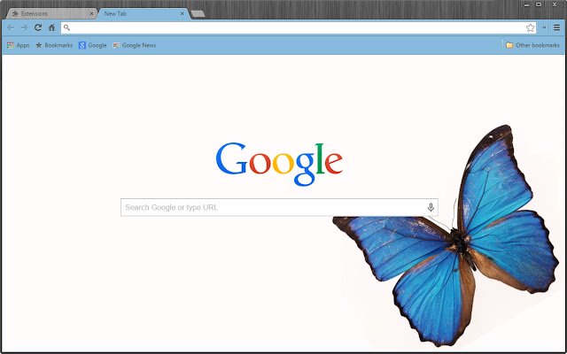 Butterfly  from Chrome web store to be run with OffiDocs Chromium online