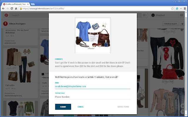 Buy Anything Button by Shopbolt  from Chrome web store to be run with OffiDocs Chromium online