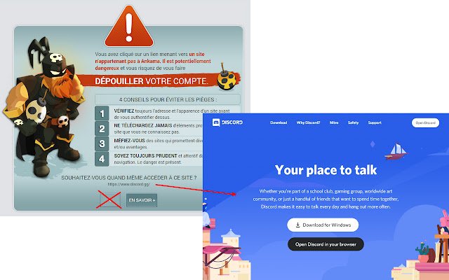 Bypass Ankamas warning message  from Chrome web store to be run with OffiDocs Chromium online