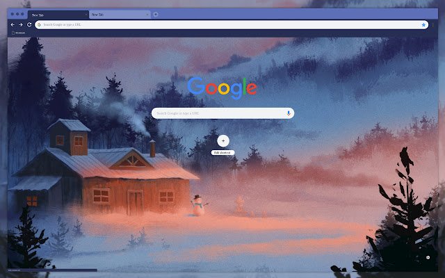 Cabin in the mountains  from Chrome web store to be run with OffiDocs Chromium online