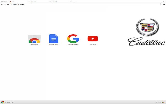 Cadillac Theme  from Chrome web store to be run with OffiDocs Chromium online