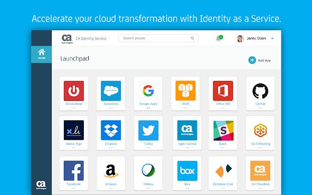 CA Identity Service  from Chrome web store to be run with OffiDocs Chromium online