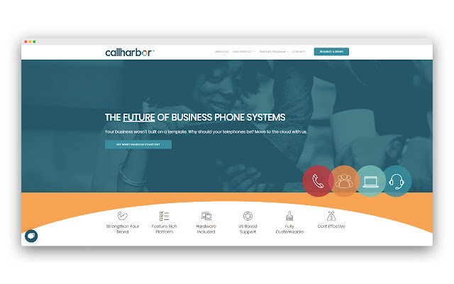 CallHarbor  from Chrome web store to be run with OffiDocs Chromium online