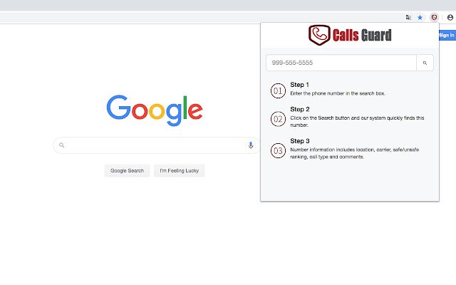 CallsGuard จาก Chrome เว็บสโตร์เพื่อใช้งานร่วมกับ OffiDocs Chromium ทางออนไลน์