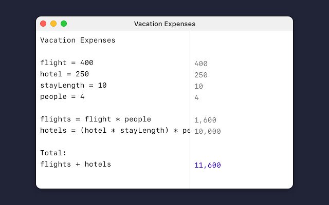 Calucu: Notepad Calculator  from Chrome web store to be run with OffiDocs Chromium online