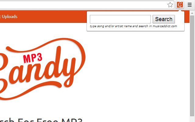 CandyMp3 Toolbar  from Chrome web store to be run with OffiDocs Chromium online