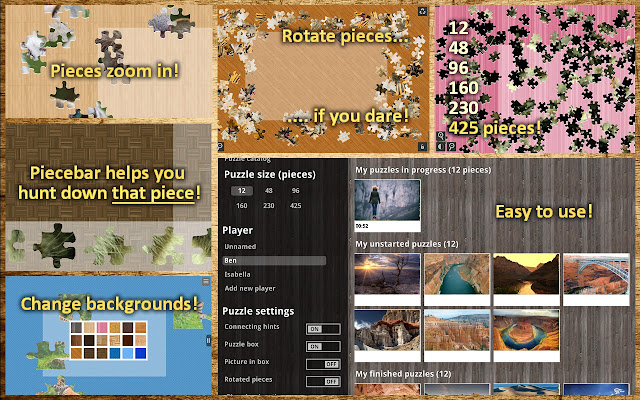 Canyons Jigsaw Puzzles  from Chrome web store to be run with OffiDocs Chromium online