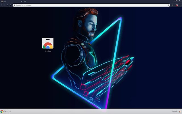 Captain America Art  from Chrome web store to be run with OffiDocs Chromium online