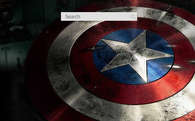 Captain America Wallpaper Chrome 웹 스토어의 새 탭이 OffiDocs Chromium 온라인으로 실행됨