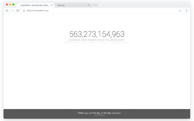 Carpe Diem  from Chrome web store to be run with OffiDocs Chromium online