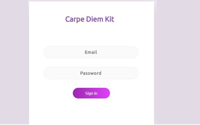 Carpe Diem Kit  from Chrome web store to be run with OffiDocs Chromium online