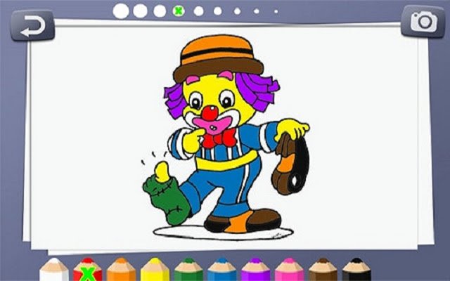 La coloration des dessins animés de la boutique en ligne Chrome sera exécutée avec OffiDocs Chromium en ligne