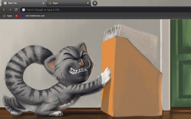 Cat at Work  from Chrome web store to be run with OffiDocs Chromium online