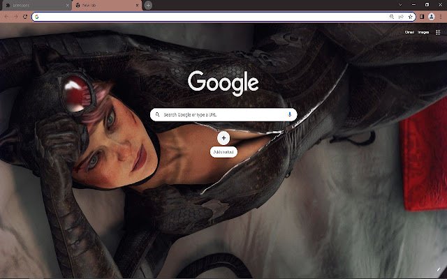 Catwoman Browser Theme  from Chrome web store to be run with OffiDocs Chromium online