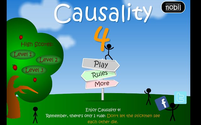 Causality Games  from Chrome web store to be run with OffiDocs Chromium online