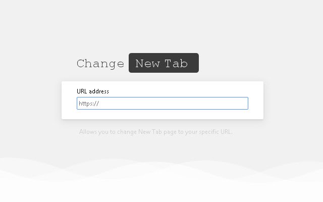 Change New Tab  from Chrome web store to be run with OffiDocs Chromium online