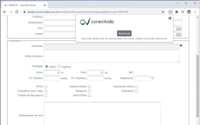 Checkapp Monitores Multiparamétricos із веб-магазину Chrome буде запускатися за допомогою OffiDocs Chromium онлайн