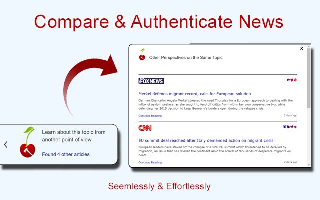 Cherry Compare  Authenticate News  from Chrome web store to be run with OffiDocs Chromium online