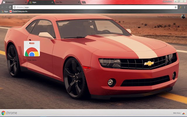 Chevrolet Red Camaro Super Racing Car de Chrome web store se ejecutará con OffiDocs Chromium en línea