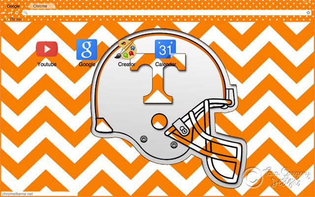 Chevron Vols Helmet  from Chrome web store to be run with OffiDocs Chromium online