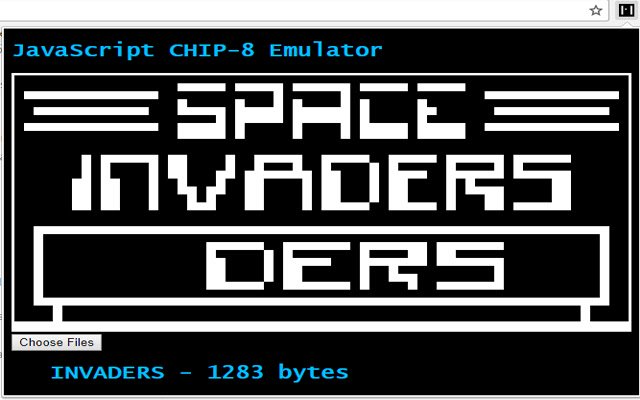 CHIP 8 Emulator  from Chrome web store to be run with OffiDocs Chromium online