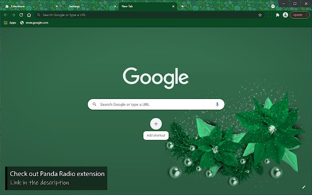 Christmas Green  from Chrome web store to be run with OffiDocs Chromium online