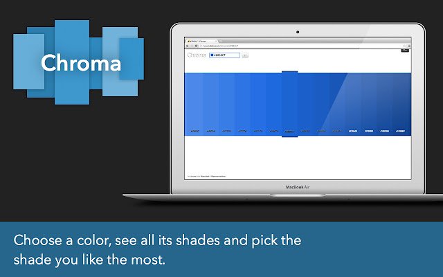 Chroma dari toko web Chrome untuk dijalankan dengan OffiDocs Chromium online