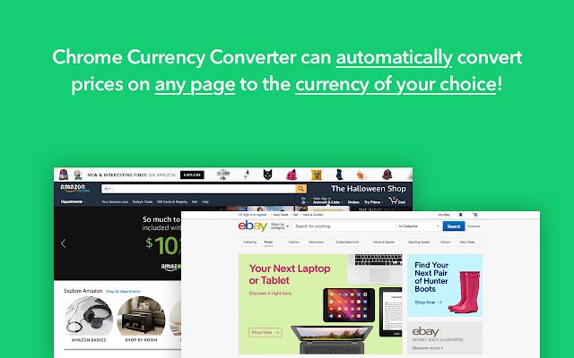 Chrome Currency Converter mula sa Chrome web store na tatakbo sa OffiDocs Chromium online