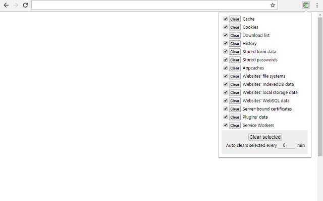 Chrome data cleaner  from Chrome web store to be run with OffiDocs Chromium online