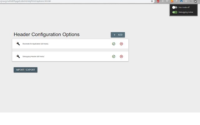 Chrome header toggler from Chrome web store to be run with OffiDocs Chromium online Chrome header toggler from Chrome web store to be run with OffiDocs Chromium online