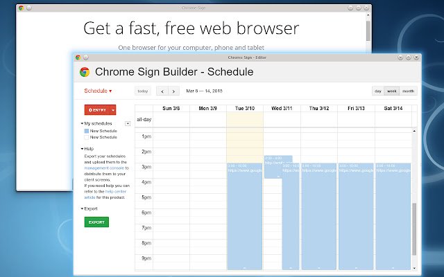 Chrome Sign Builder uit de Chrome-webwinkel om te worden uitgevoerd met OffiDocs Chromium online