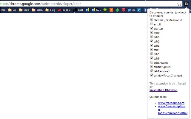 Chrome Sound Effects  from Chrome web store to be run with OffiDocs Chromium online